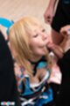Bunny girl blowbang cumming in her mouth showing cleavage