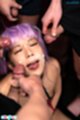 Cum on her face
