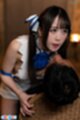 Leaning forward spit swapping