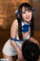 Looking up long hair in pigtails
