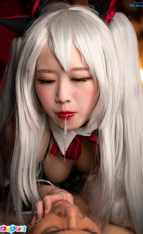 Ria Kurum spit swapping and face sitting while giving handjob
