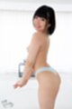 Topless in panties arms stretched out pert ass