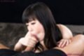 Givinghandjob cock in her mouth