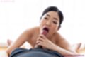 Giving handjob cumming in her mouth