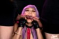 Kawanami saki blowbanged holding cocks