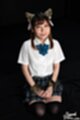 On her knees hands clasped