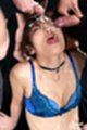 Cumming on her face tongue out cum in mouth