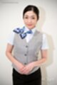 Office lady with hands clasped